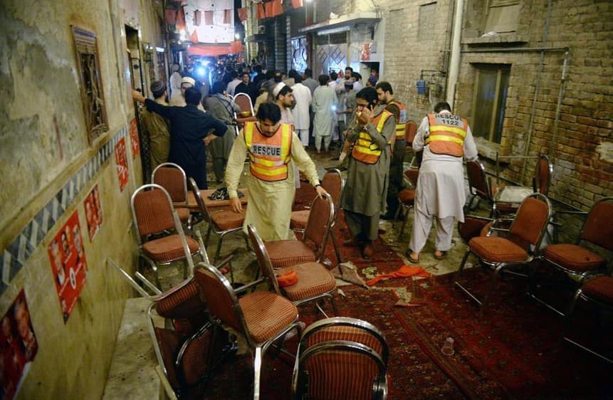 Pokistonda terrorchi hujumi oqibatida 12 kishi halok bo‘ldi 