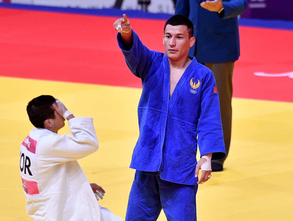 Osiyo o‘yinlari. Diyorbek O‘rozboyev finalga chiqdi, ikki dzyudochi bronza uchun kurashadi