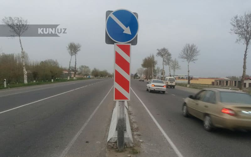 Самарқандда йўллар нур қайтарувчи тўсиқлар билан жиҳозланмоқда