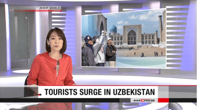 "O‘zbekiston sayyohlarda mamlakat iqtisodiy o‘sish kalitini ko‘rmoqda" - NHK World