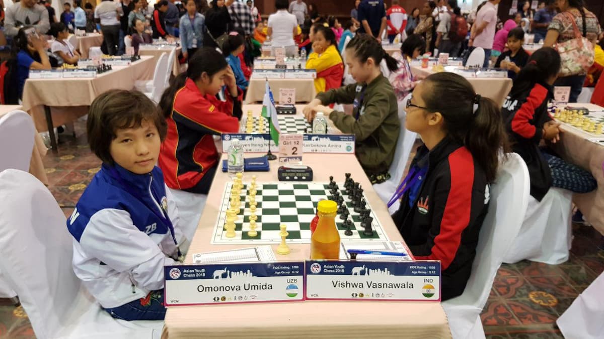 O‘zbekistonlik 12 yoshli shaxmatchi qiz Osiyo chempioniga aylandi