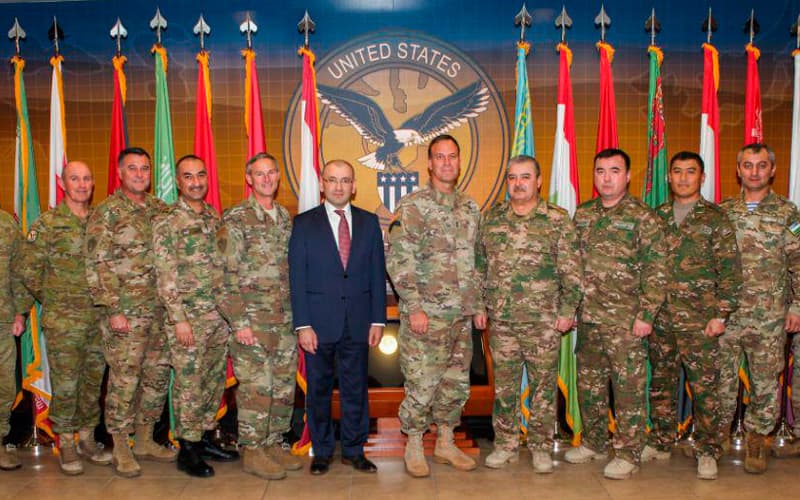 General-leytenant Abdusalom Azizov AQShning CENTCOM qo‘mondonligi bilan uchrashdi
