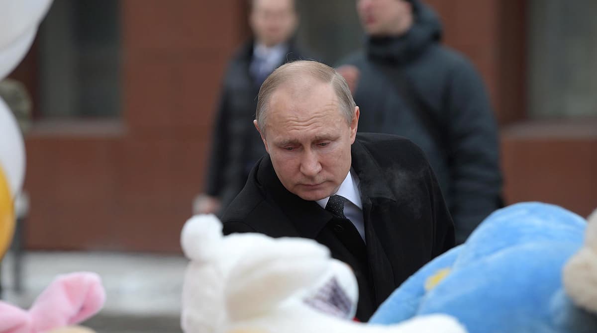 Putin Kemerovodagi fojia haqida: Yig‘laging emas, o‘kirging keladi