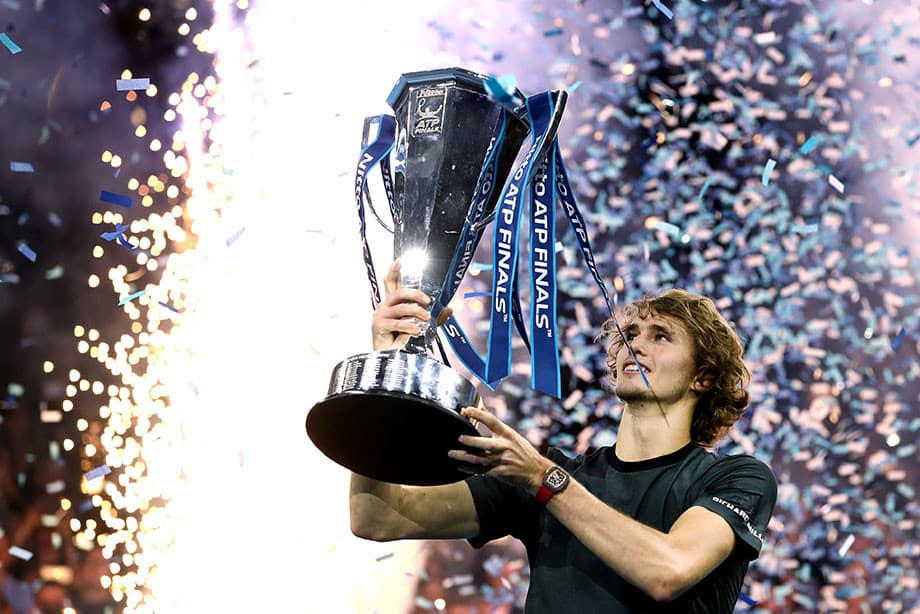 Aleksandr Zverev ATP’ning yakunlovchi musobaqasi finalida Jokovichni mag‘lub etdi