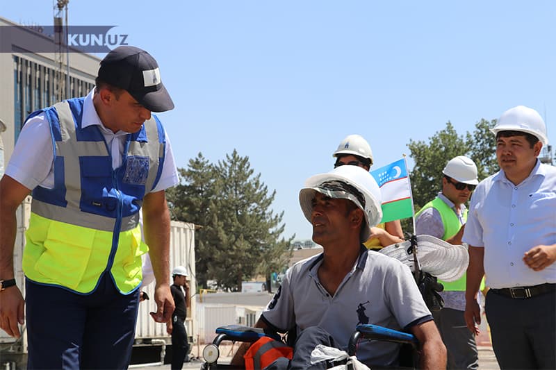 Nogironlik aravachasida 16 kunlik sayohat: Qahramon Uzoqov Tashkent city'ga yetib keldi