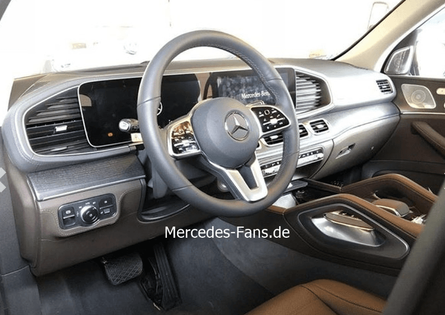 Yangi Mercedes-Benz GLE salonining fotosuratlari namoyish etildi