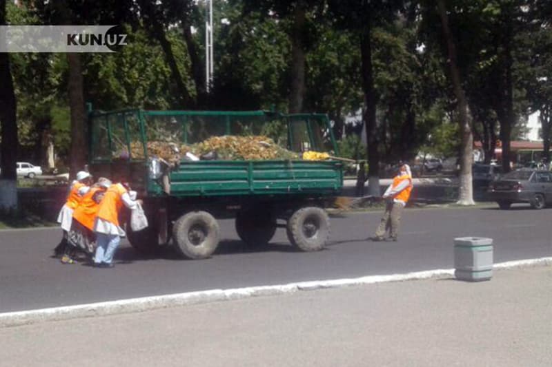 Kun fotosi: Toshkentda «Odam-traktor»
