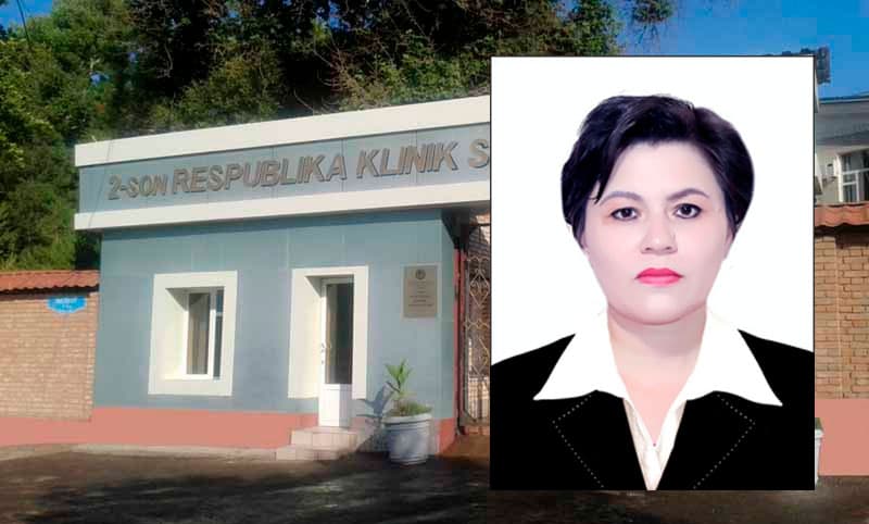 2-son Respublika klinik shifoxonasiga yangi bosh vrach tayinlandi