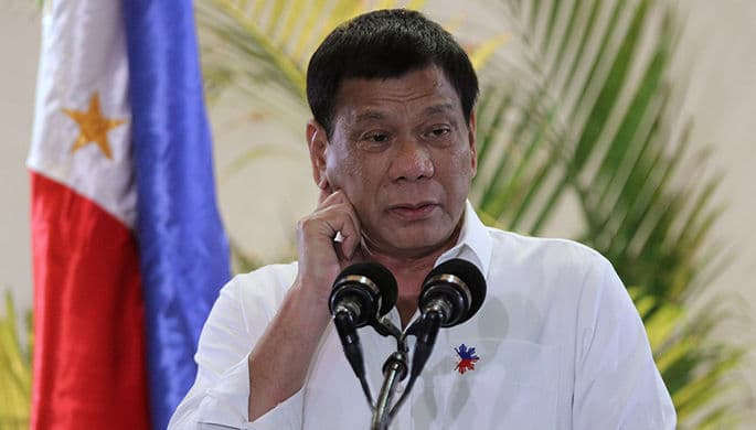 Duterte Filippin Xalqaro jinoiy suddan chiqishi haqida ma'lum qildi