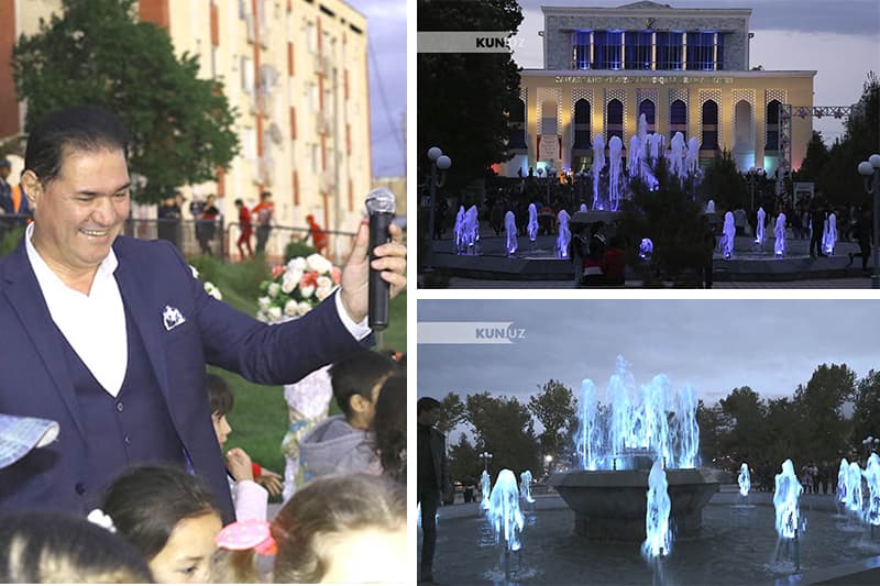 Samarqandda favvoralar sayli qanday o‘tkazildi - fotogalereya