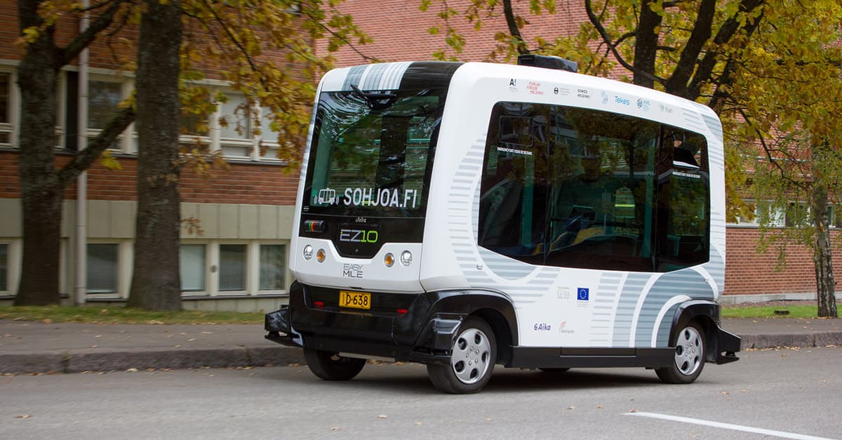 Xelsinkida o‘zi boshqariluvchi avtobuslar qatnovi yo‘lga qo‘yilmoqda