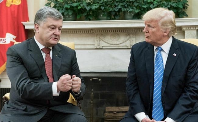 Poroshenko Putinga Tramp orqali xabar yo‘lladi