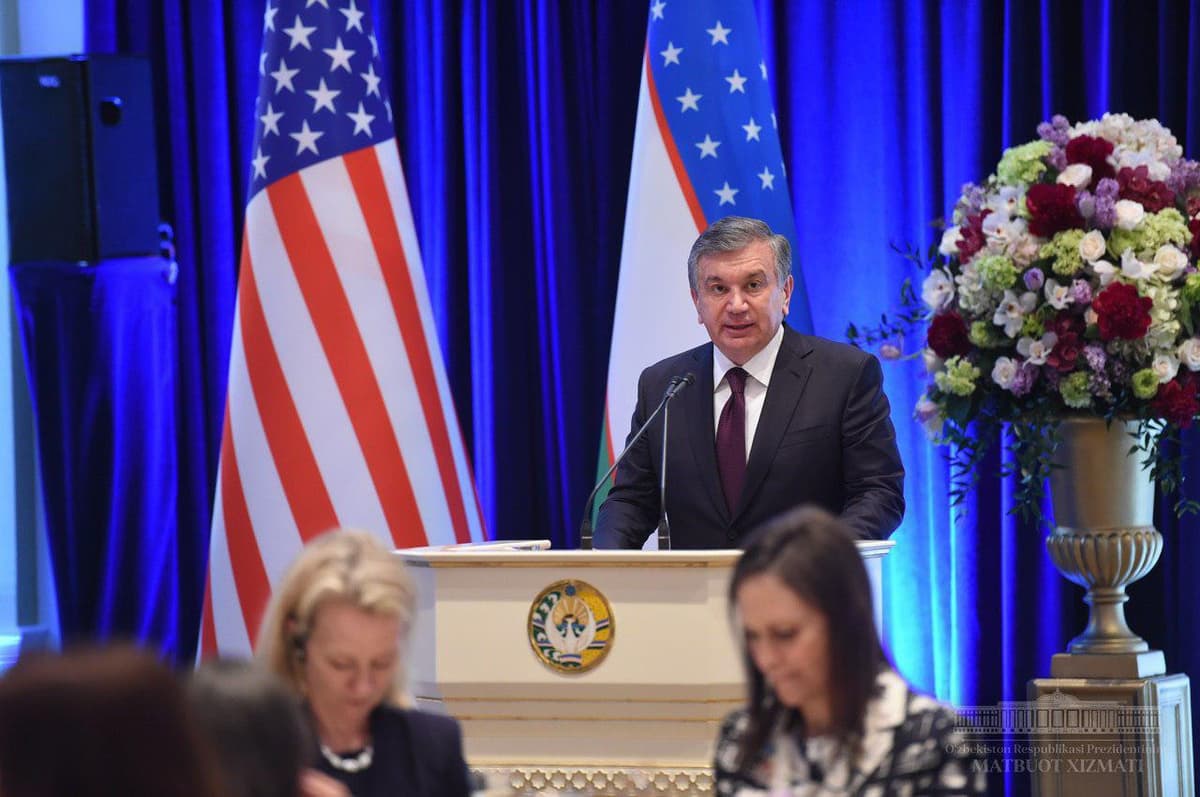 Mirziyoyev AQShda yangi guruhni ta'sis qilish tashabbusini bildirgan