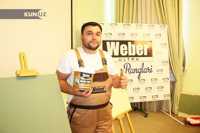 “WEBER” lak-bo‘yoq korxonasi Farg‘onada hamkorlar va mijozlar bilan uchrashdi