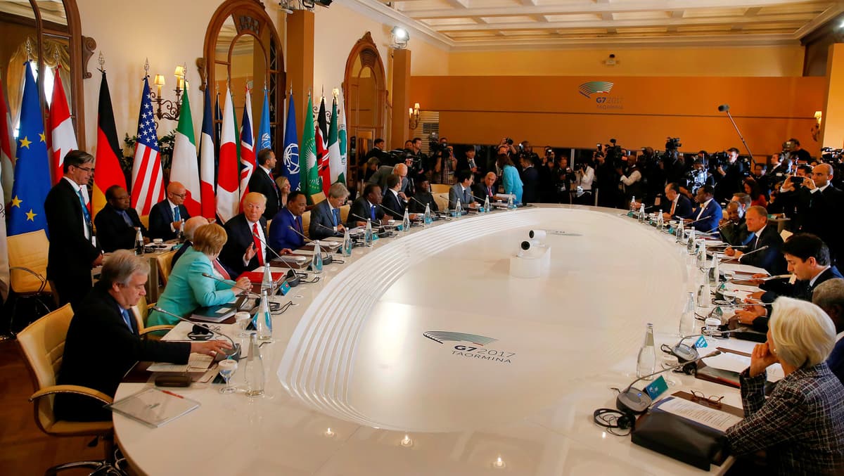 G7 давлатлари Россиянинг Сурия ва Украинадаги ҳаракатларини кескин қоралади