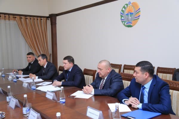 General-mayor Davron Nazarmuhamedov xitoylik hamkasbi bilan uchrashdi