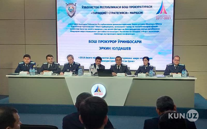 Bosh prokuratura: 40 mingga yaqin shaxs intizomiy, ma'muriy va moddiy javobgarlikka tortildi