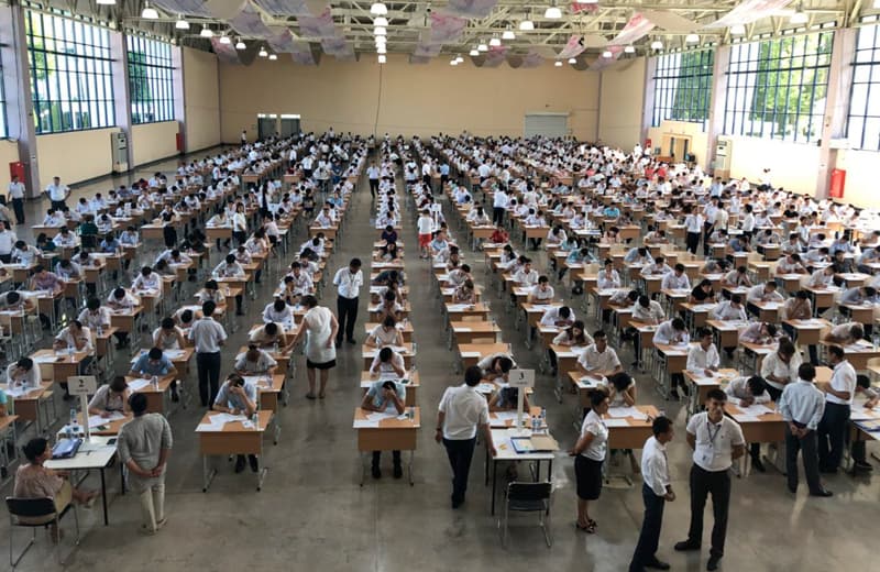Test-2018. 834 nafar abituriyent test sinovlariga kelmagan