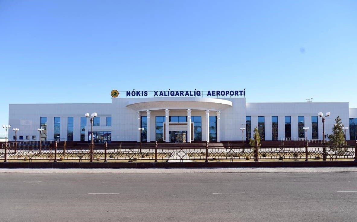 Nukus aeroportida «Ochiq osmon» rejimi joriy etilmoqda