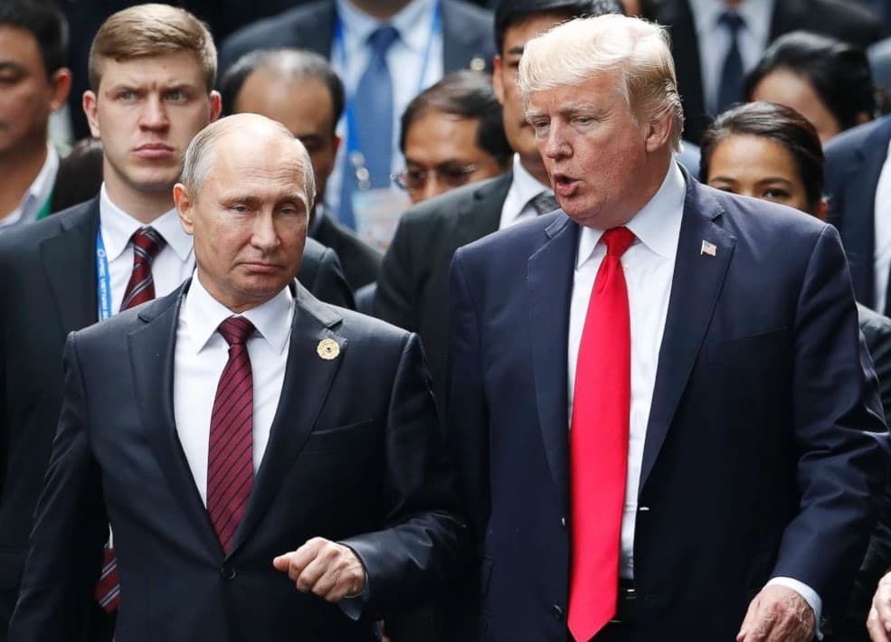 Tramp va Putinning uchrashuviga tayyorgarlik ko‘rilmoqda