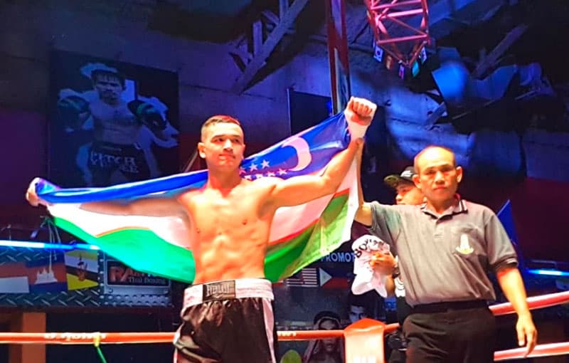 Professional bokschi Ulug‘bek Sobirov faoliyatidagi 7-g‘alabasini qo‘lga kiritdi