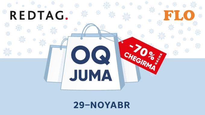 REDTAG va FLO do‘konlarida «Oq juma» aksiyasi o‘tkaziladi