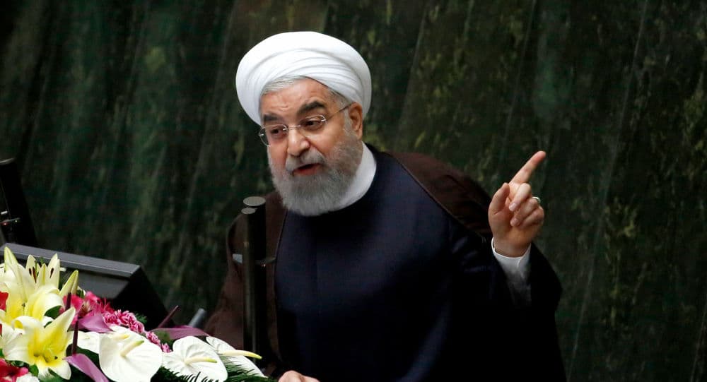 Eron prezidenti AQSh taklif qilgan «asr kelishuvi»ni Falastinga qarshi fitna deb atadi