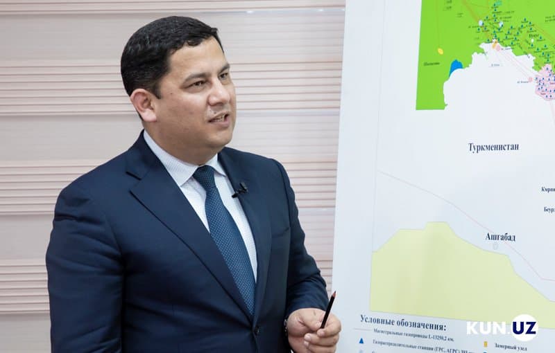«O‘ztransgaz» rahbari: Endi resursga ko‘ra emas, talabga qarab gaz yetkazmoqchimiz