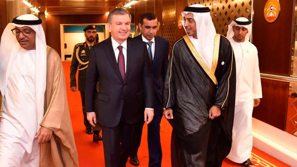 Shavkat Mirziyoyev Abu-Dabiga yetib bordi​