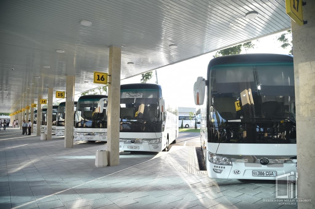 «Тошкент» автовокзалига яна 68 та Yutong автобуси олиб келинди