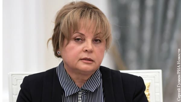 Rossiya markaziy saylov komissiyasi rahbari Ella Pamfilova saylovlar oldidan hujumga uchradi