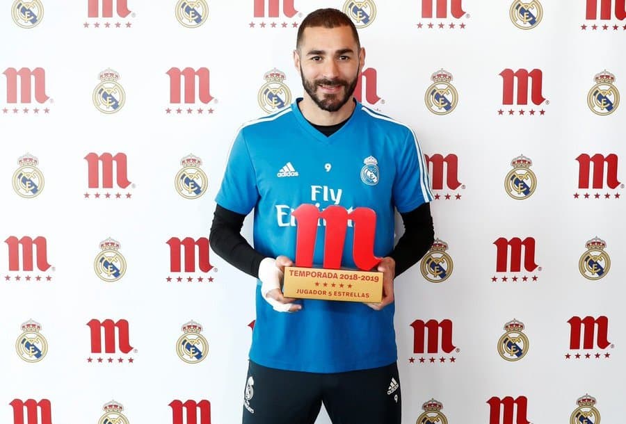Benzema ilk marta «Real»ning mavsumdagi eng yaxshi futbolchisi deb tan olindi