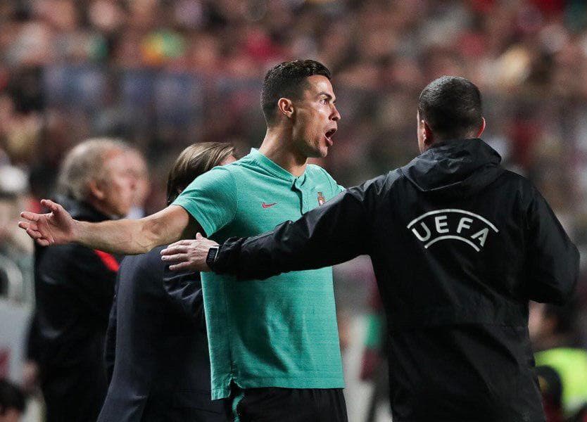 Ronaldu Yevropa chempionati saralashida VAR yo‘qligidan keskin norozi bo‘ldi