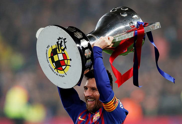 Messi - 10 karra Ispaniya chempioni!