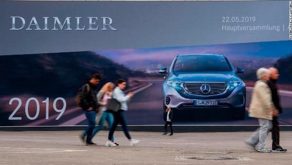 Daimler дизел можароси сабабли 870 млн евро жарима тўлайди 
