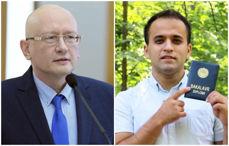 Yuliy Yusupov va oliygoh bitiruvchisi O‘zbekistondagi oliy ta'lim inqirozi haqida