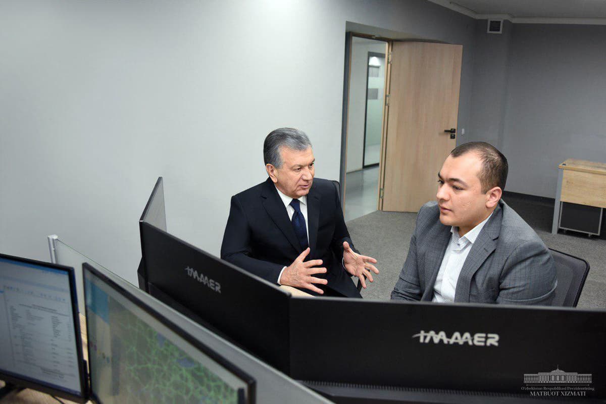 Prezident Mirzo Ulug‘bek tumanidagi texnologik parkka tashrif buyurdi