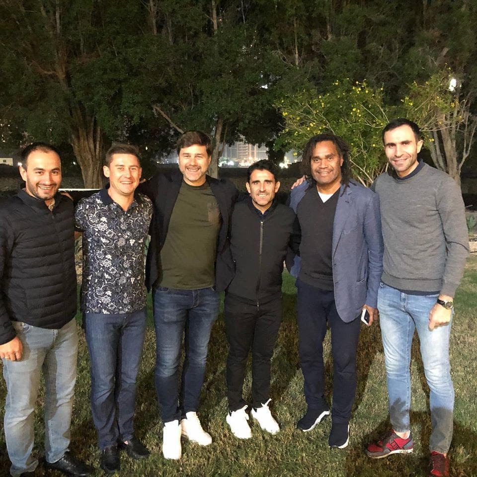 Kapadze va Jeparov Pochettino bilan uchrashdi