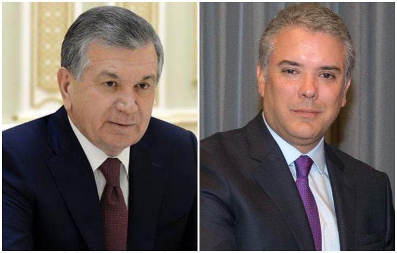 Shavkat Mirziyoyev sends greetings to President of Colombia on Independence Day