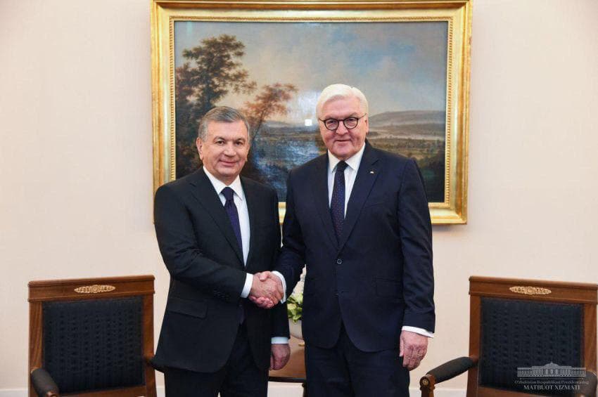 Германия президентининг Ўзбекистонга ташрифи бўйича расмий маълумот берилди