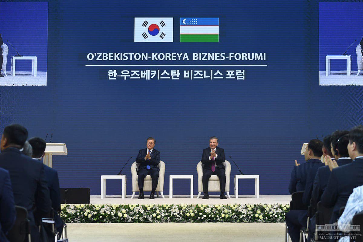O‘zbekiston – Janubiy Koreya biznes-forumida umumiy qiymati 12 milliard dollarlik kelishuvlarga erishildi