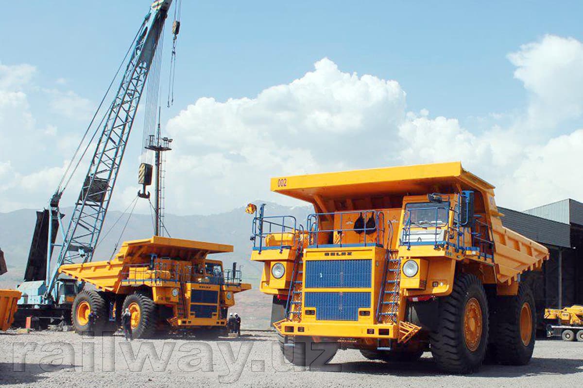«O‘zbekko‘mir» 15ta «BELAZ» gigant avtomobilini xarid qildi