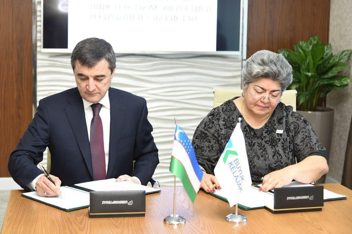 Ministry of Energy, Buyuk Kelajak sign a memorandum of understanding 