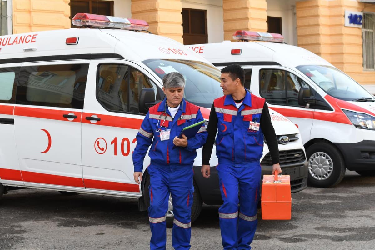 SSV: Toshkent shahri 150ta «Ford» rusumli zamonaviy tez tibbiy yordam reanimobillari bilan ta'minlanadi