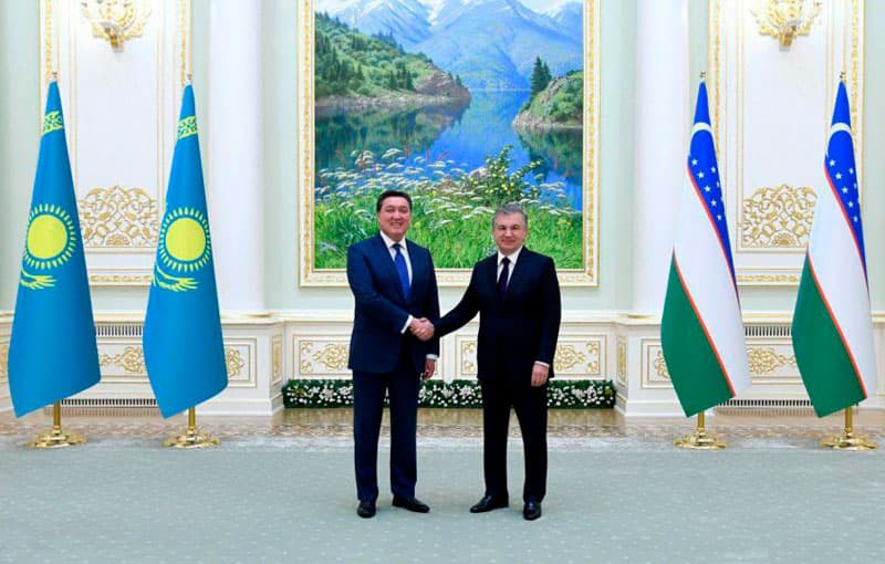 Shavkat Mirziyoyev Asqar Maminni qabul qiladi