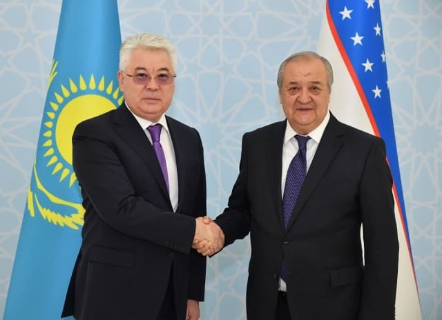O‘zbekiston va Qozog‘iston tashqi ishlar vazirlari muzokara o‘tkazdi