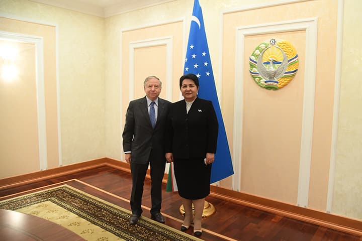 Tanzila Norboyeva Jan Todt bilan uchrashdi. O‘zbekiston YHX bo‘yicha BMT asosiy konvensiyalariga qo‘shilishi mumkin