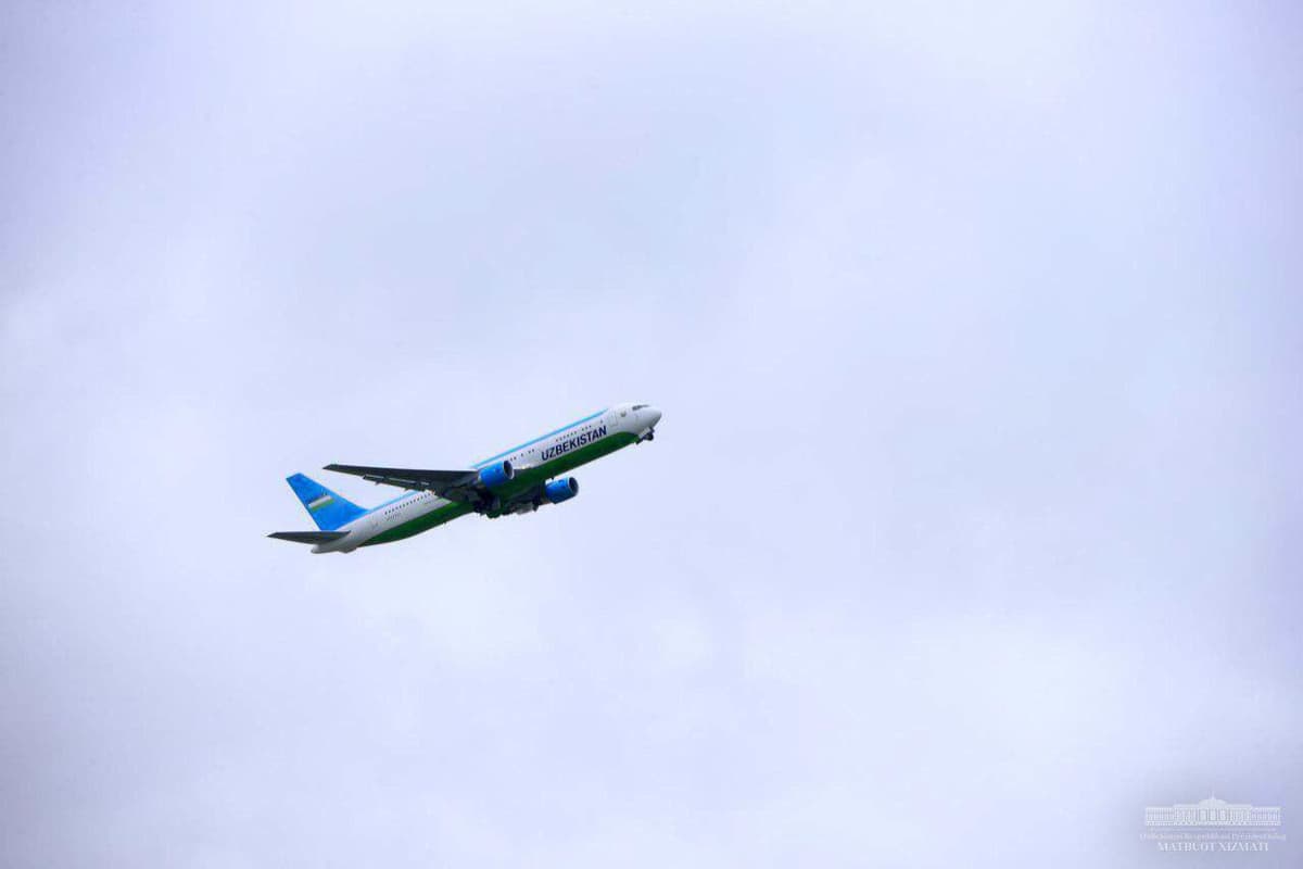 Shavkat Mirziyoyev departs for China