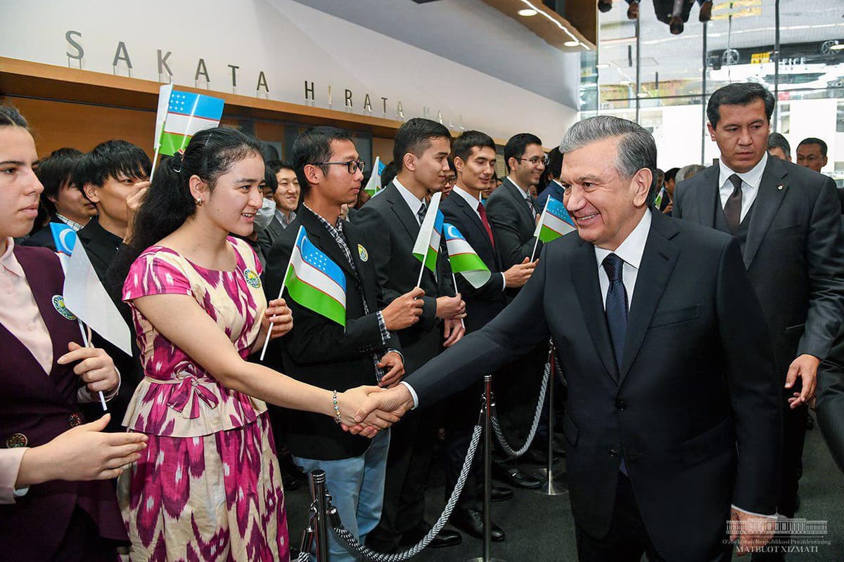Shavkat Mirziyoyev Nagoya universitetiga tashrif buyurdi