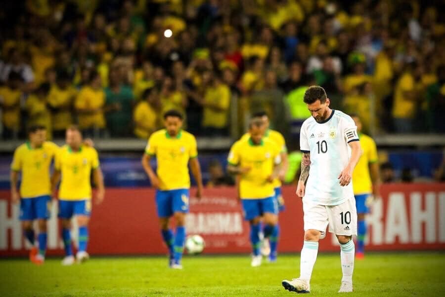 Kopa Amerika. Braziliya Argentinani musobaqadan chiqarib yubordi